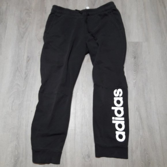 adidas Pants - Adidas Spellout Joggers XL Drawstring sweats
